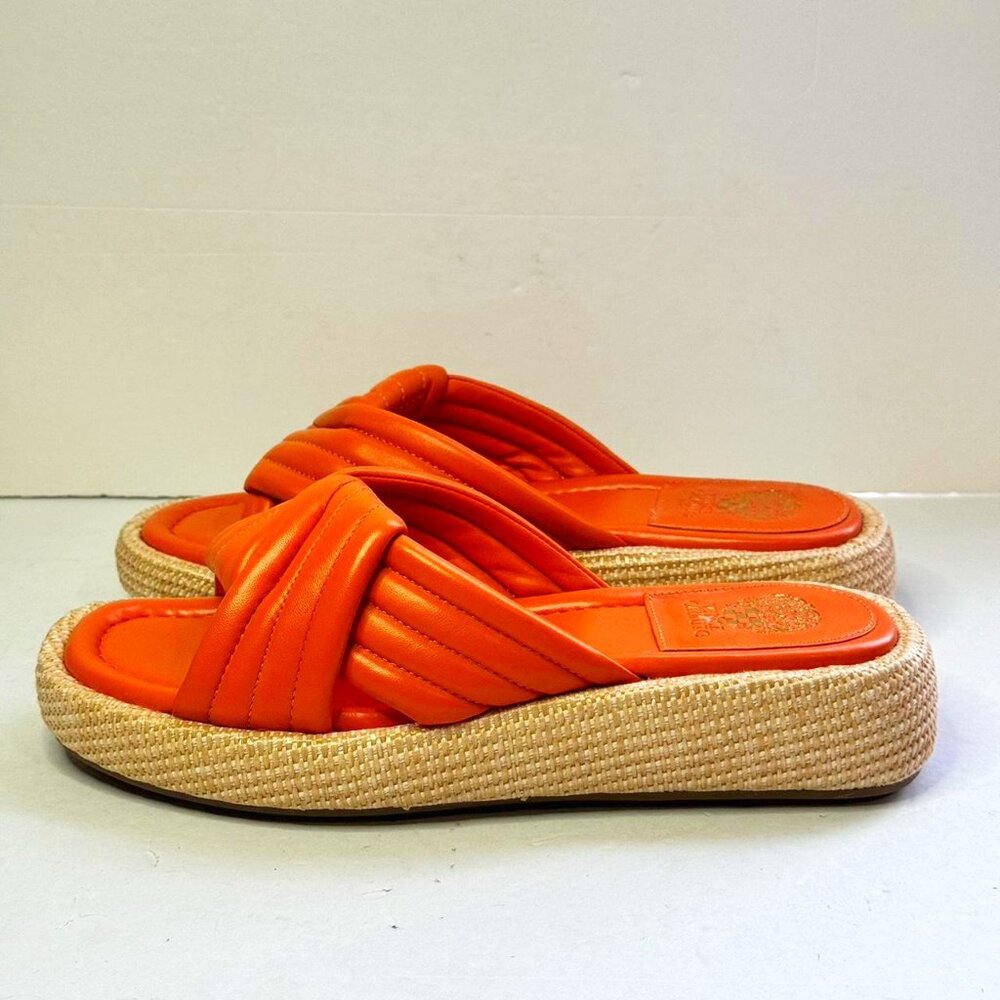 Vince Camuto Women's Orange and Tan Sandals